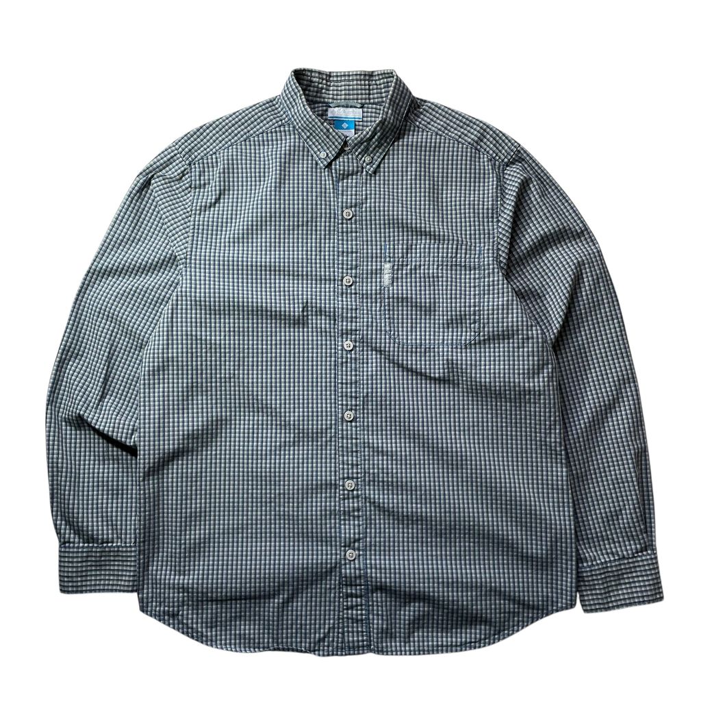 【USED】Columbia Check BD Shirt