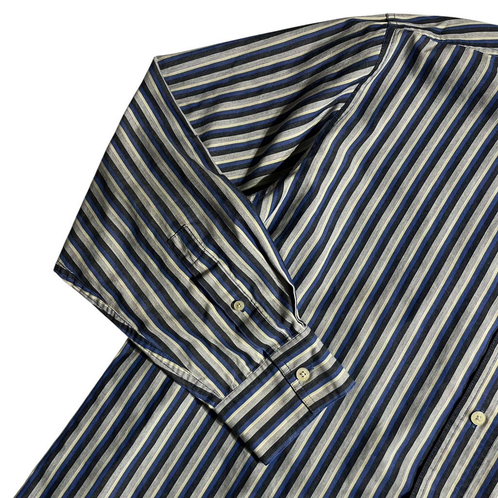 【USED】Chaps L/SL Stripe BD Shirt