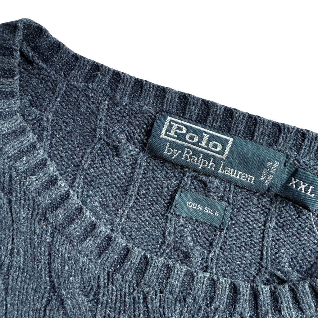 【USED】Polo by Ralph Lauren Silk Sweater