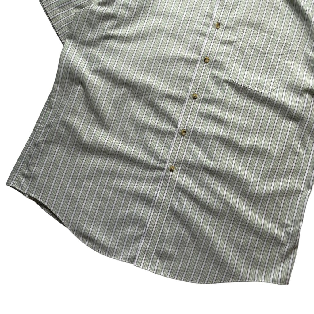 L.L. Bean Stripe BD S/SL Shirt