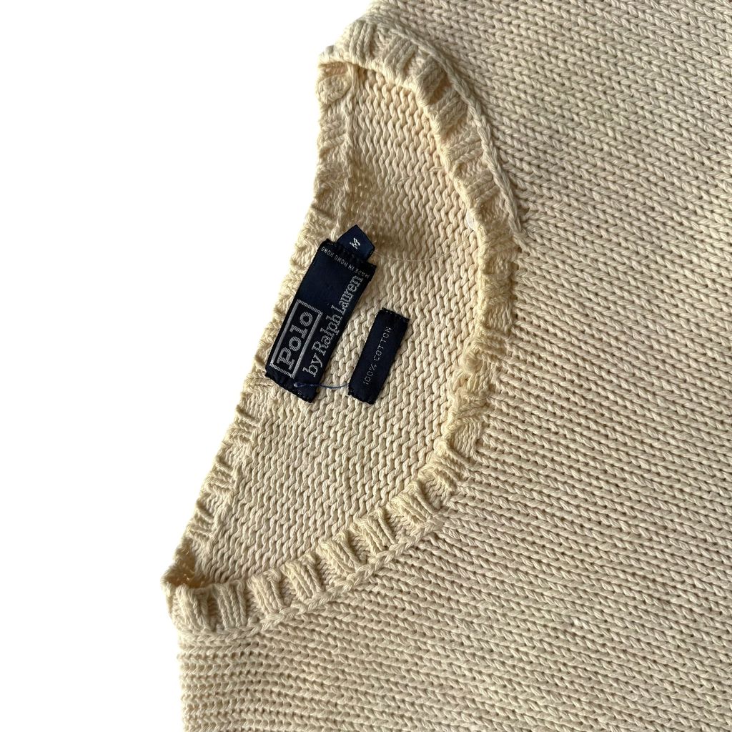 【USED】Polo by Ralph Lauren Crewneck Cotton Sweater