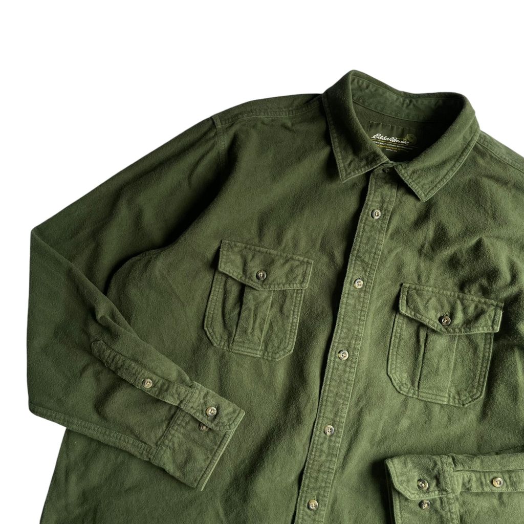 Eddie Bauer L/SL Cotton Shirt