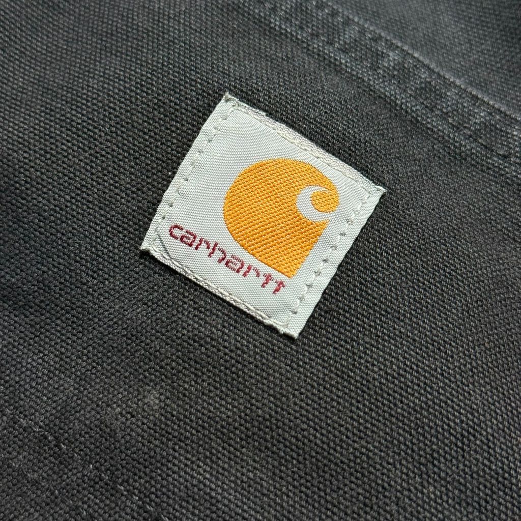 【USED】Carhartt Double Knee Duck Painter Pants Black Made in USA