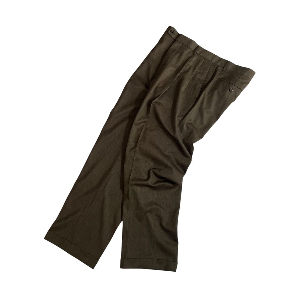 【USED】Alan Flusser Wool Slacks