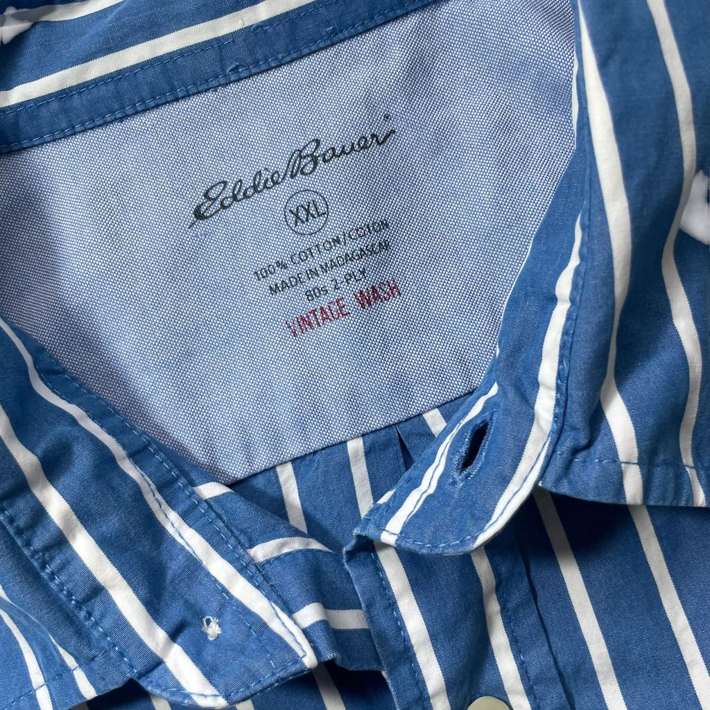 【USED】Eddie Bauer Stripe Shirt