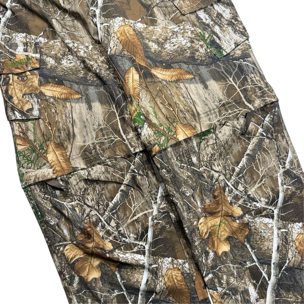 【USED】Magellan Outdoors Realtree Edge Camo Cargo Pants Real Tree XL / マゲランアウトドア リアルツリー 迷彩 カモフラ 2WAY カーゴパンツ 切り替え アウトドア ビンテージ 古着