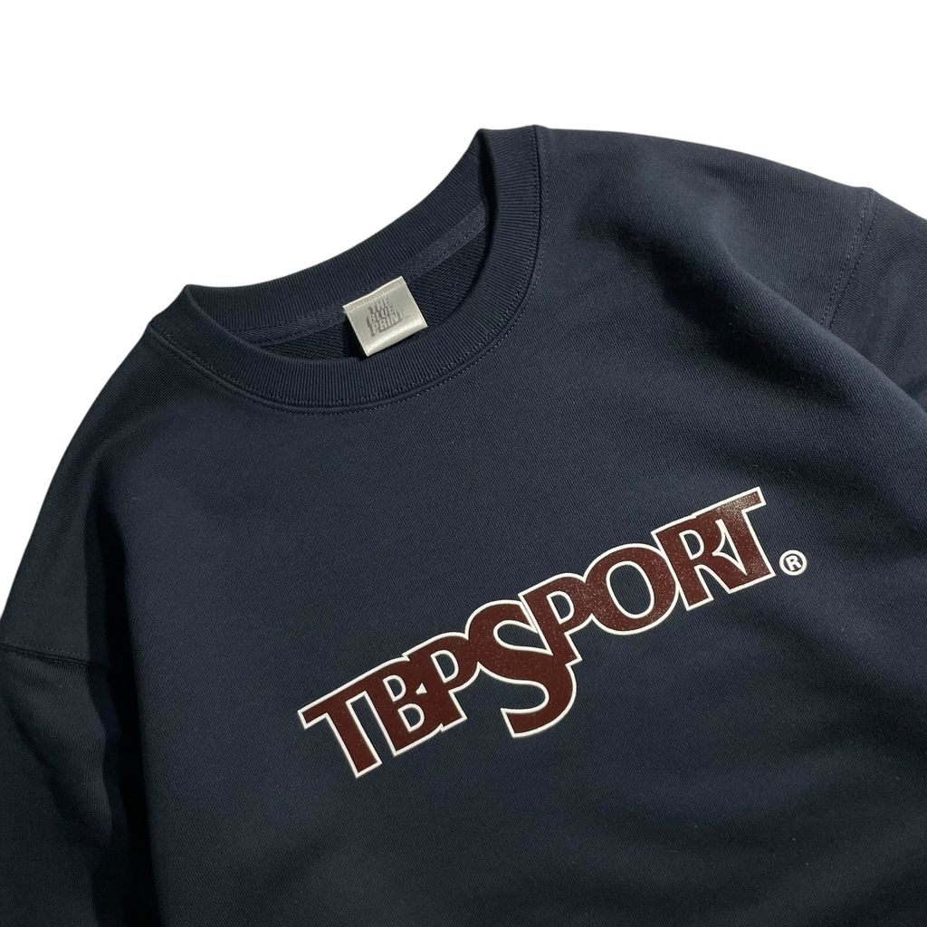 TBP Original "TBPSPORT" Crew Neck Sweat Navy