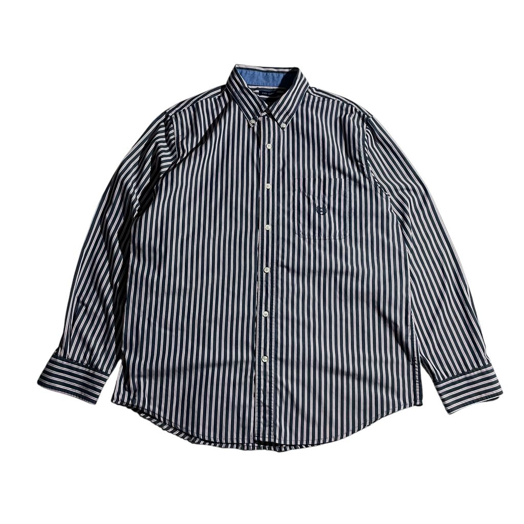 【USED】Chaps L/SL Stiripe BD Shirt