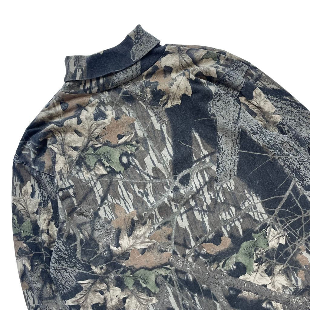 Cabela's Realtree Camo Turtle Neck L/SL Tee