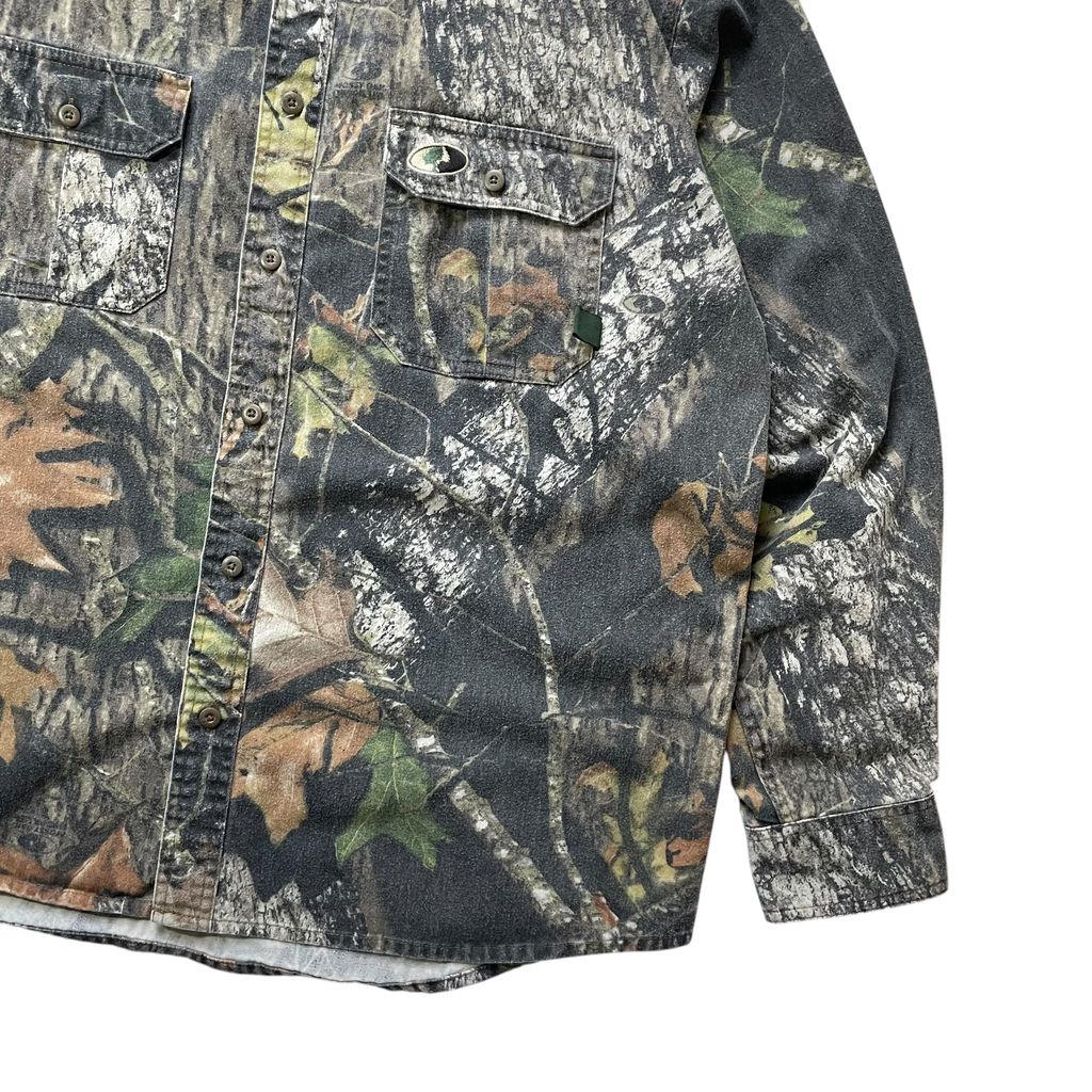 【USED】MOSSY OAK Realtree Camo Shirt