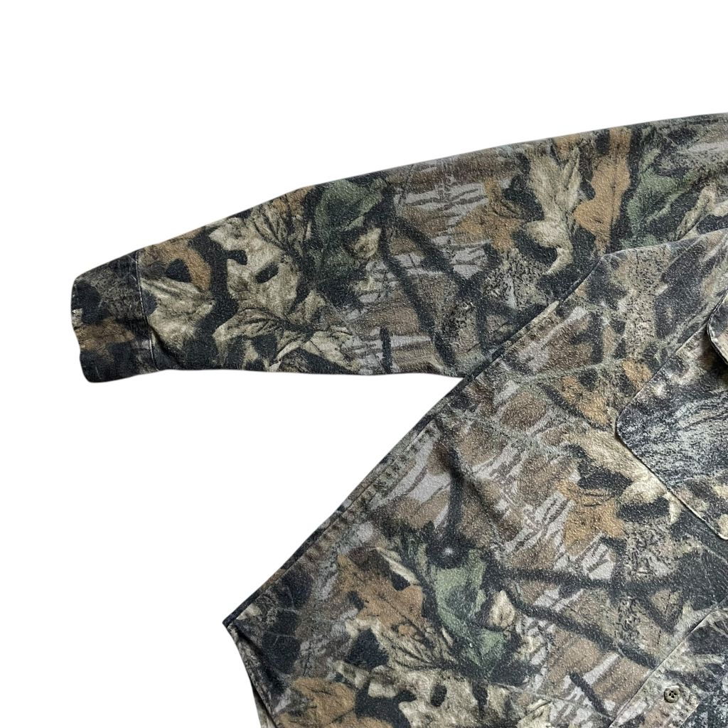 【USED】MOSSYOAK Realtree Camo Shirt "Made in USA"