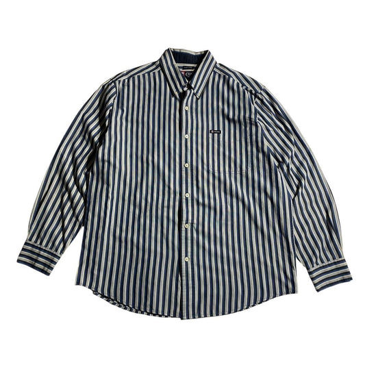 【USED】Chaps L/SL Stripe BD Shirt