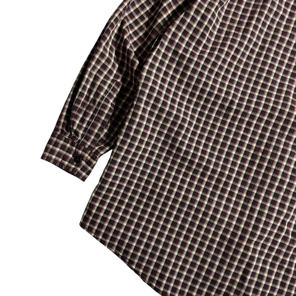 【USED】Nautica Jeans Check BD Shirt
