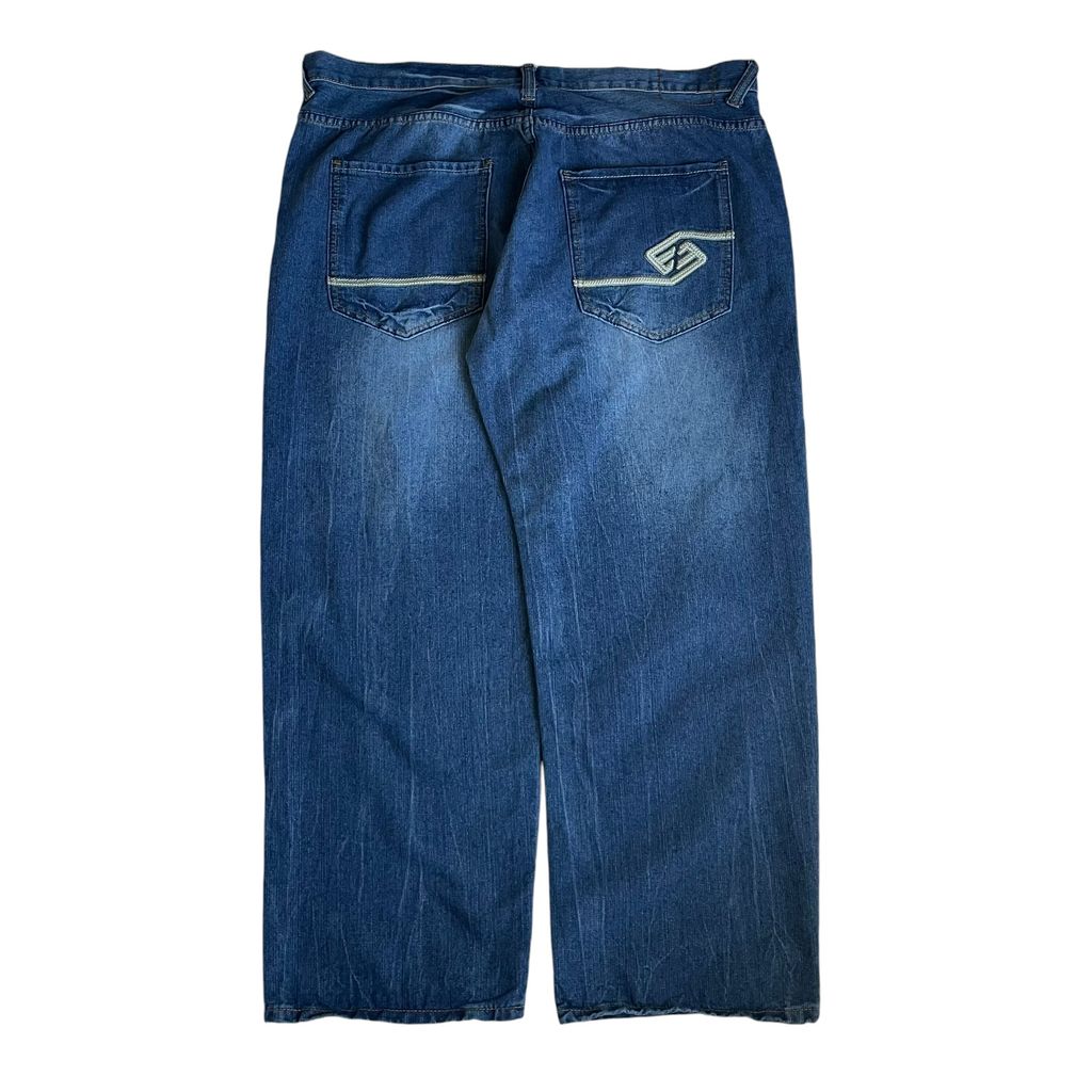 【Used】Enyce Embroidery Logo Loose Fit Denim Pants
