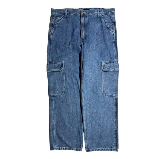 【USED】LEVI'S SILVERTAB LOOSE FIT DENIM CARGO PANT