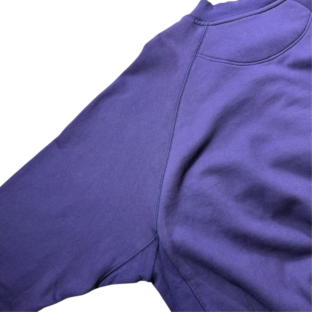 【USED】TRIPLE 5 SOUL Full Zip Sweat Jacket Purple L / トリプルファイブソウル フルジップ スウェット ジャケット パープル 紫 刺繍 555 中国製 メンズ Lサイズ 古着