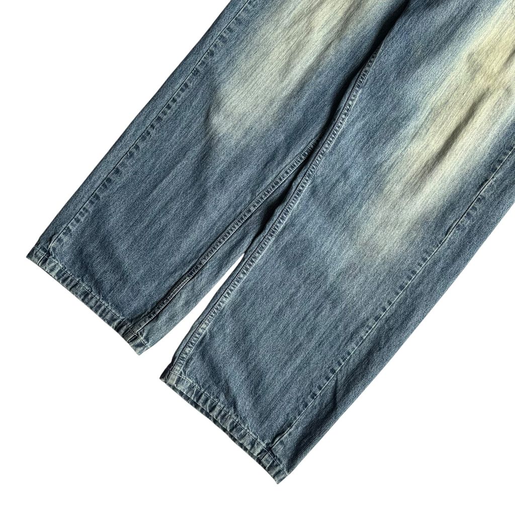 【USED】BROOKLYN EXPRESS WASHED BAGGY JEANS