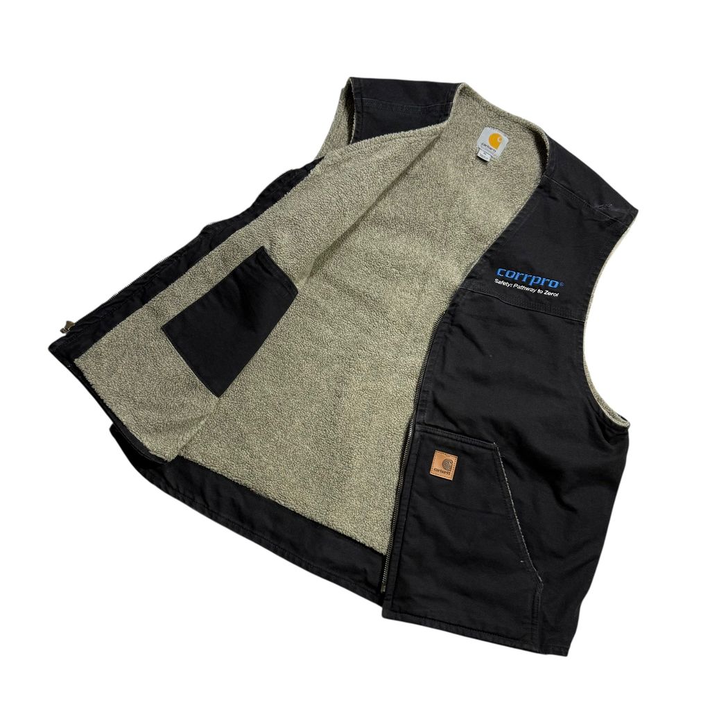 【USED】Carhartt Boa Liner Duck Vest