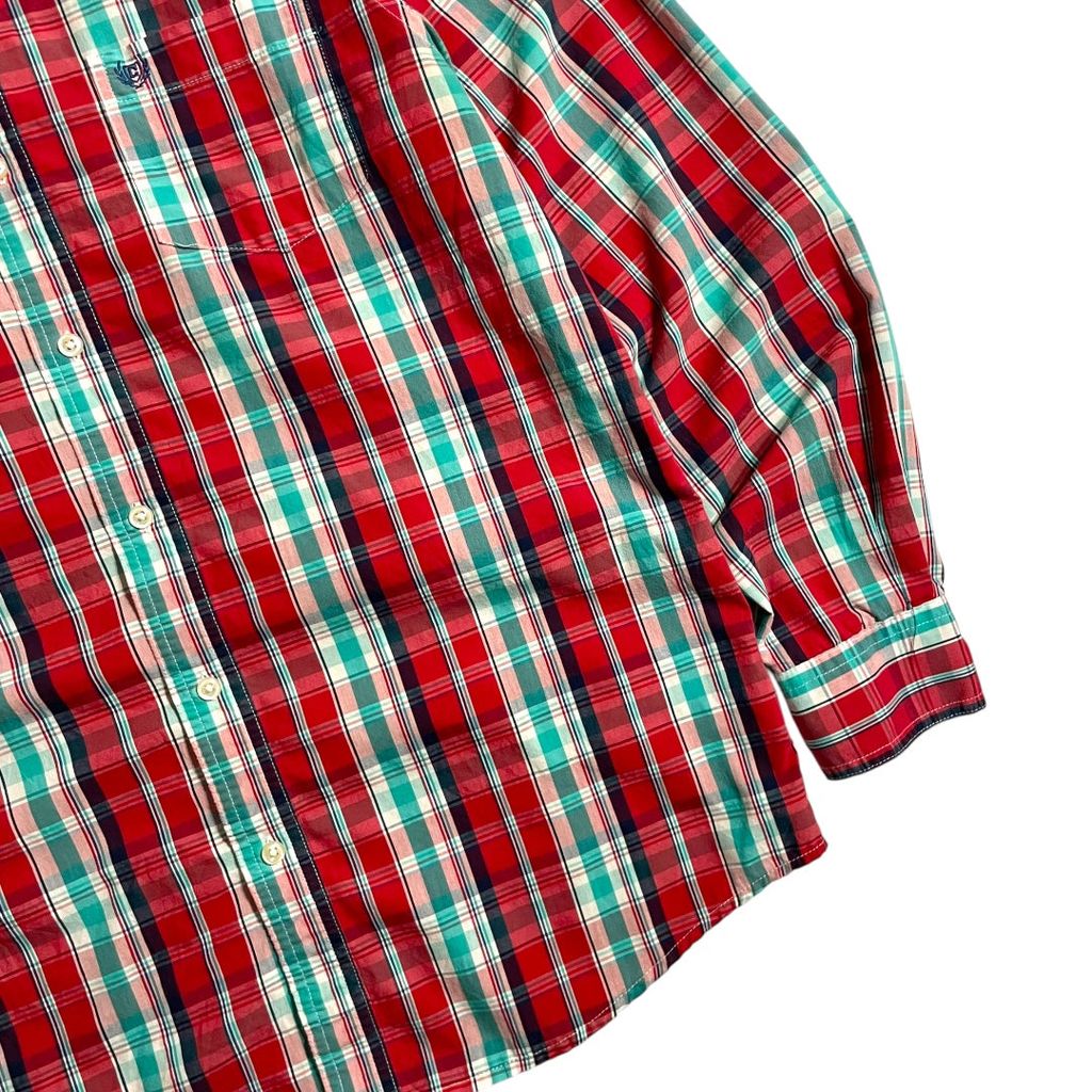 【USED】Chaps L/SL Check BD Shirt