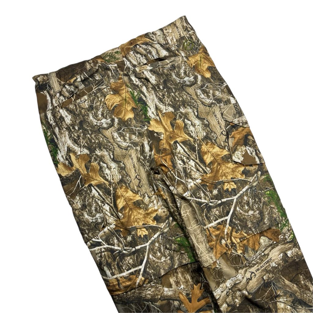 【USED】Magellan Outdoors Realtree Edge Camo Cargo Pants Real Tree XL / マゲランアウトドア リアルツリー 迷彩 カモフラ 2WAY カーゴパンツ 切り替え アウトドア ビンテージ 古着