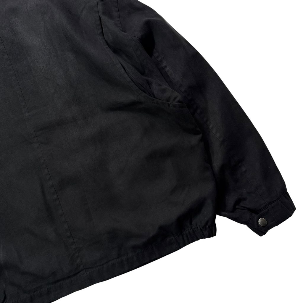 【USED】90s〜00s Gary Player Swing Top Jacket Black XL / ゲーリープレーヤー スウィングトップ ドリズラージャケット ピーチスキン ブラック 黒 多機能内ポケット 90年代 ヴィンテージ 古着