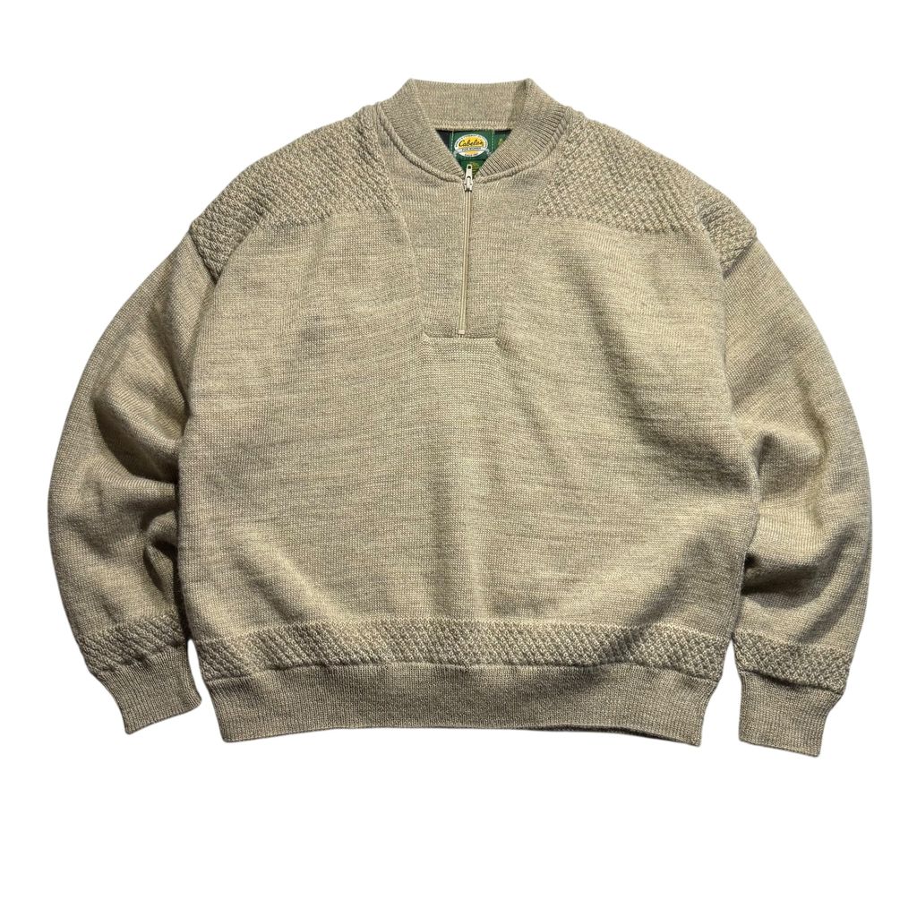 【USED】Cabela's Gore Windstopper Wool Knit